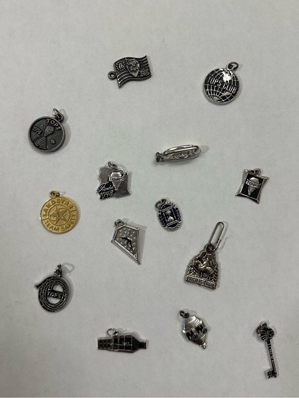 Bundle Vintage Charm Pendants - Mixed Metal Women’s Jewelry